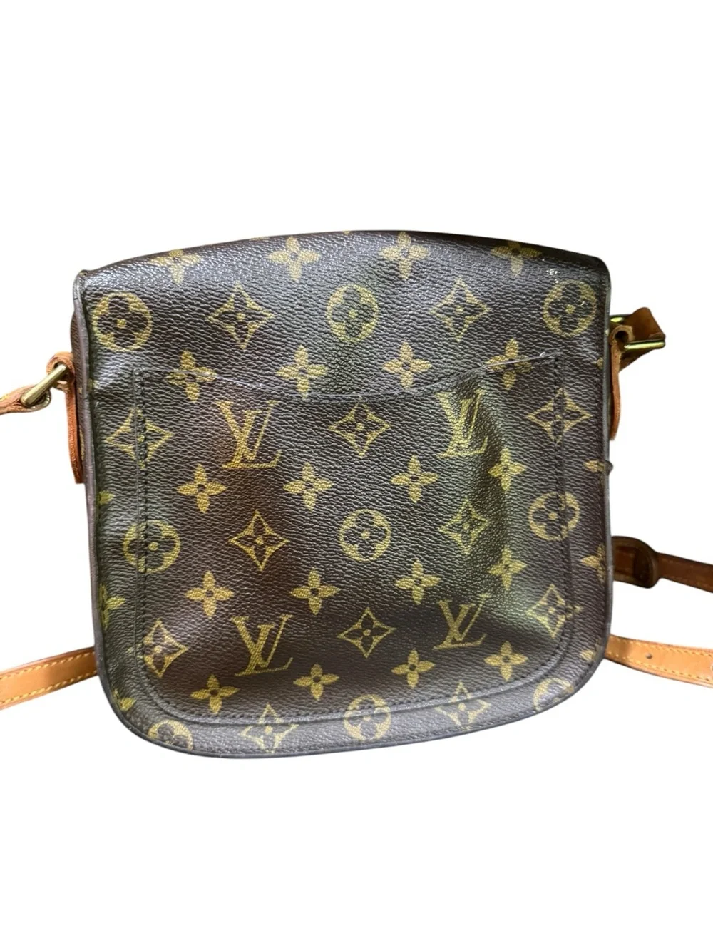 Louis Vuitton Saint Cloud MM Monogram Crossbody Bag | Vintage 1989 | Made in Fra